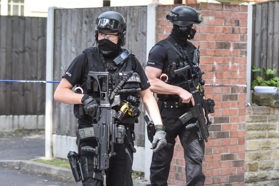 Police have increased their presence around Manchester