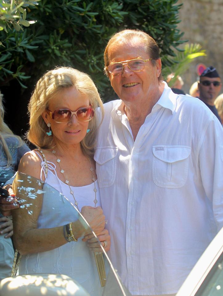  Sir Roger and his wife Kristina spent many years holidaying on the French Riviera