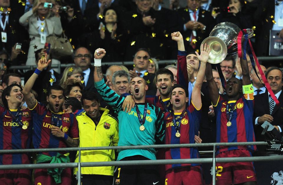 Barcelona then beat Man United once again in the final two years later