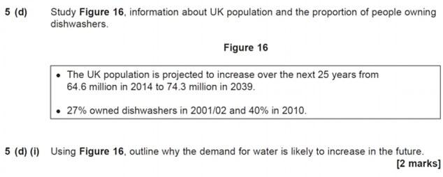  GCSE students were outraged when their AQA exam asked them about dishwasher sales, when they had spent hours revising case studies that didn't come up