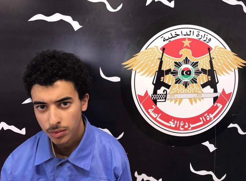  A photograph of Hashem Ramadan was released by the counter-terrorism force in Libya