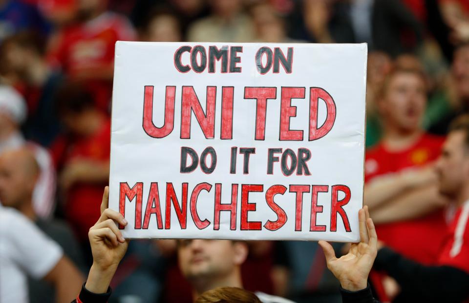 Fans held up banners in support of the team to win for the city, and they did just that