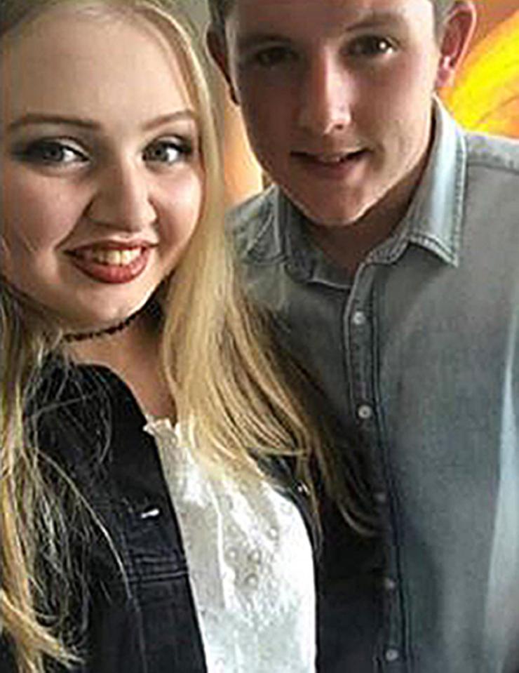 Chloe Rutherford, 17, and boyfriend Liam Curry, 19, were killed in Monday's explosion