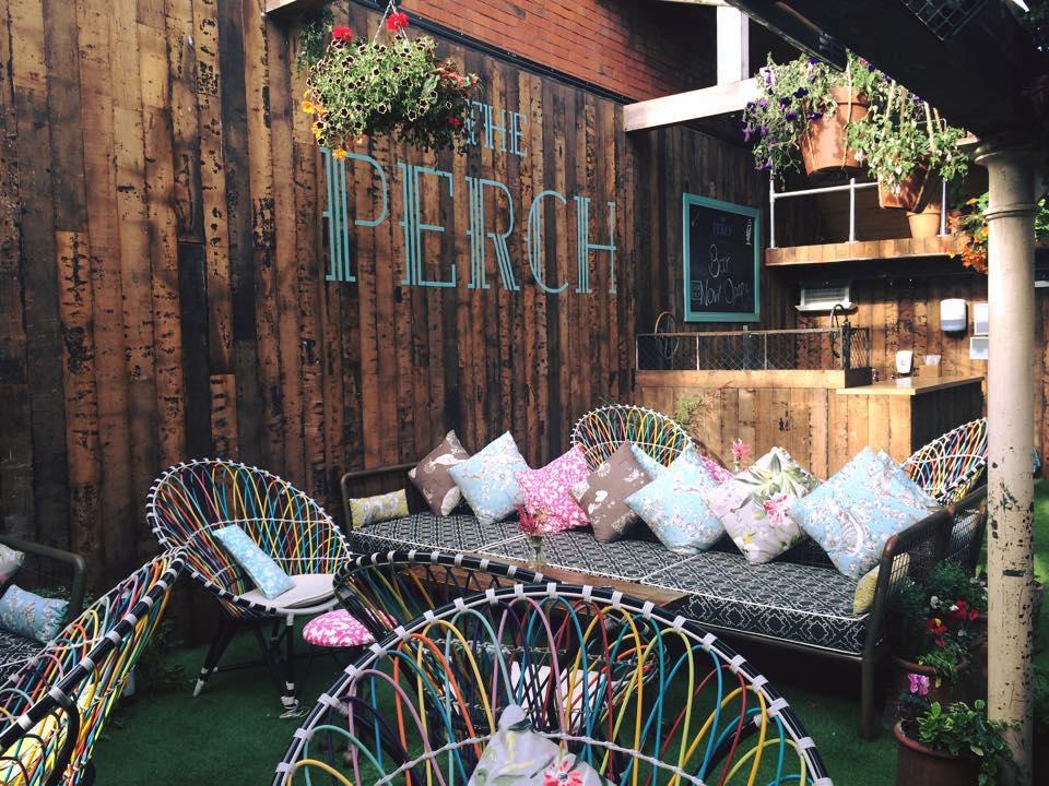  The Perch is a rooftop bar in Belfast with a quirky vintage feel to it