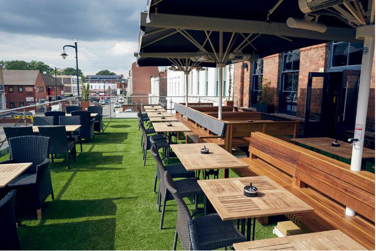  The Button Factory in Birmingham's Jewellery Quarter boasts a dreamy new roof terrace