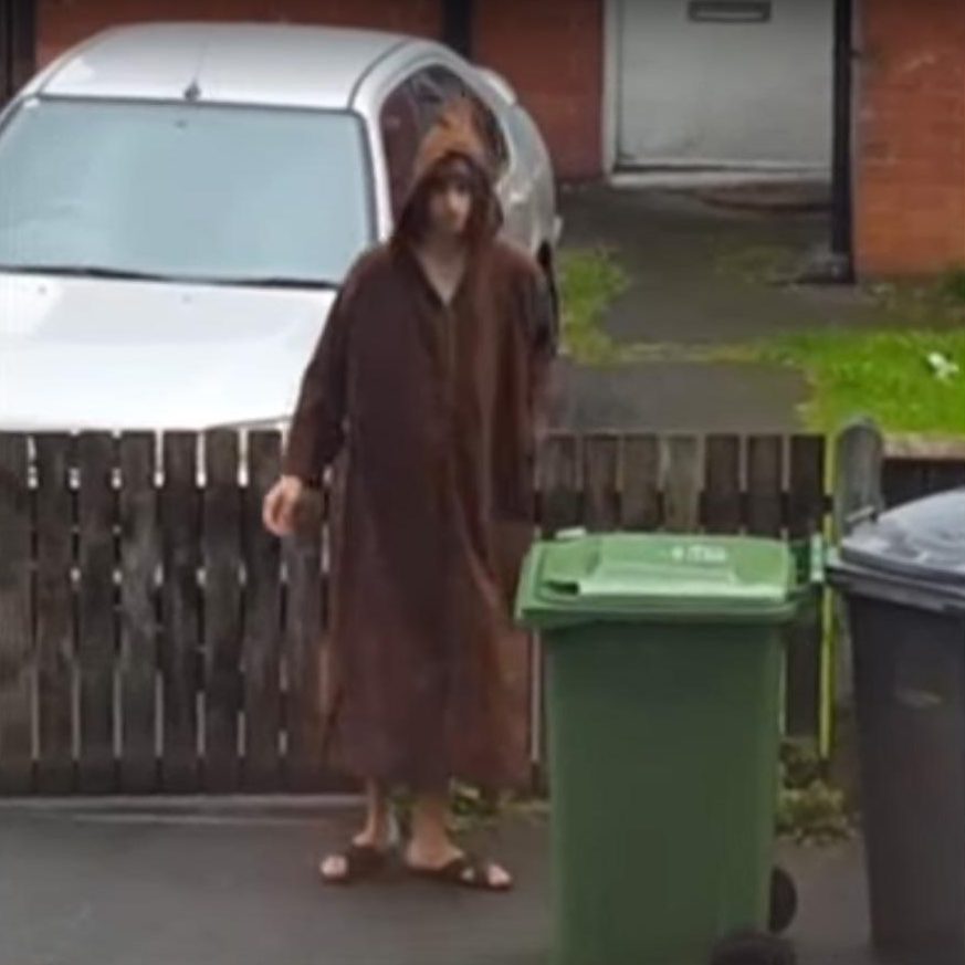  Salman Abedi was recorded putting out his bins in Manchester last year