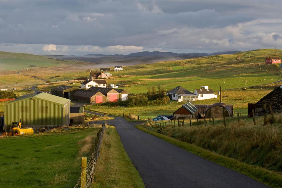  Twatt in Scotland's Shetland Islands