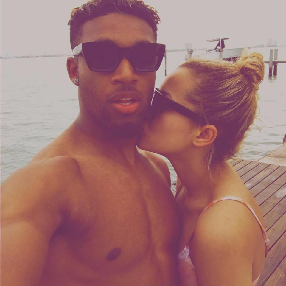 Jordan Ibe has gone away with his girlfriend this summer to celebrate her birthday