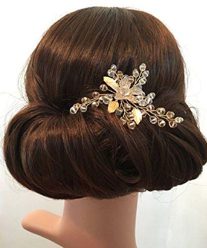  And this bridal pin wedding headpiece costs £18.95