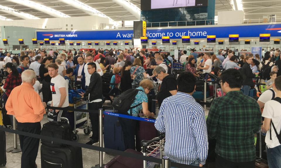  Thousands of passengers were left stranded and unable to get to their destination due to delays