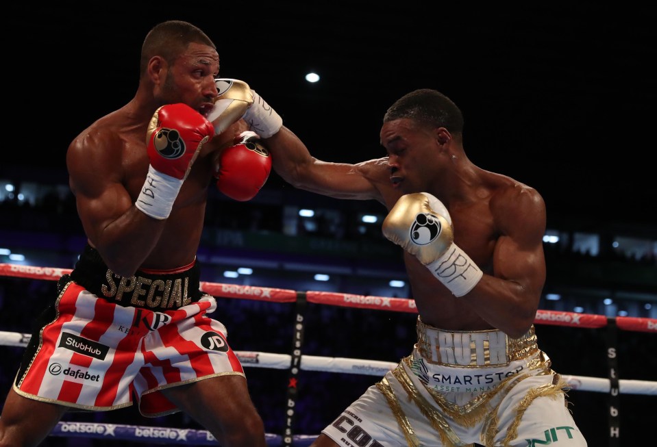 Errol Spence Jr won at Bramall Lane to clinch the IBF welterweight crown