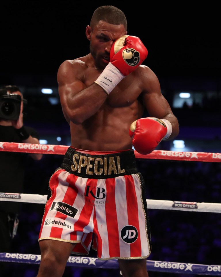 Kell Brook suffered a fractured eye socket for the second fight in a row