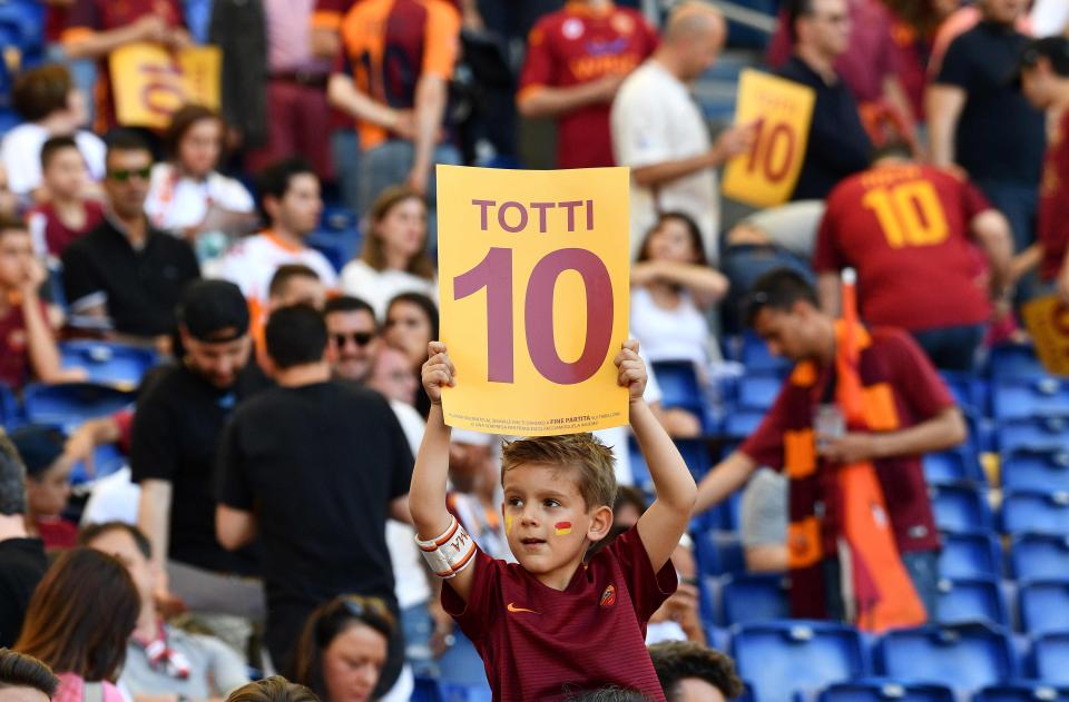 This young Roma fan must prepare for new era without Francesco Totti