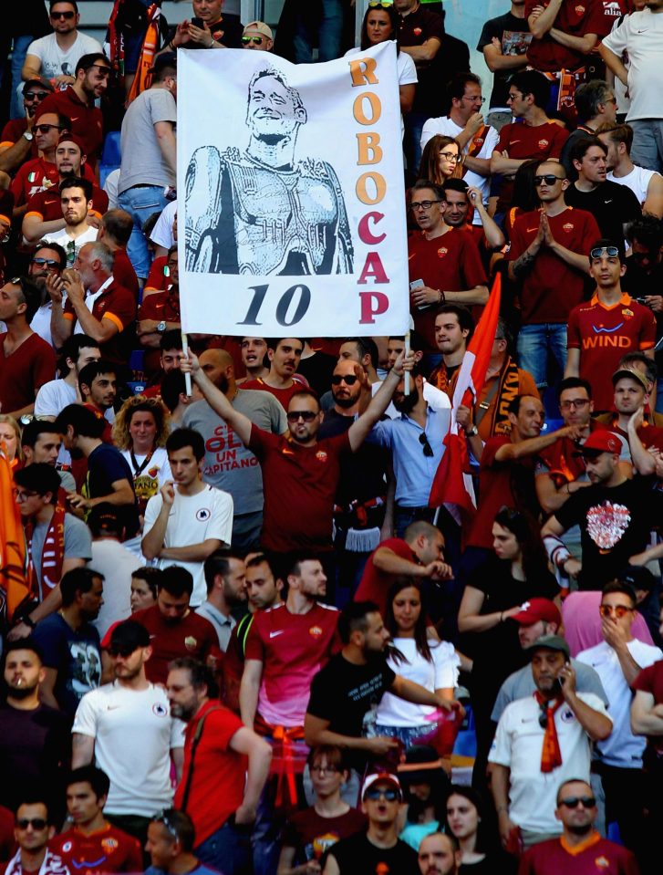 'RoboCap' — a tribute in honour of legendary Roma skipper, Francesco Totti