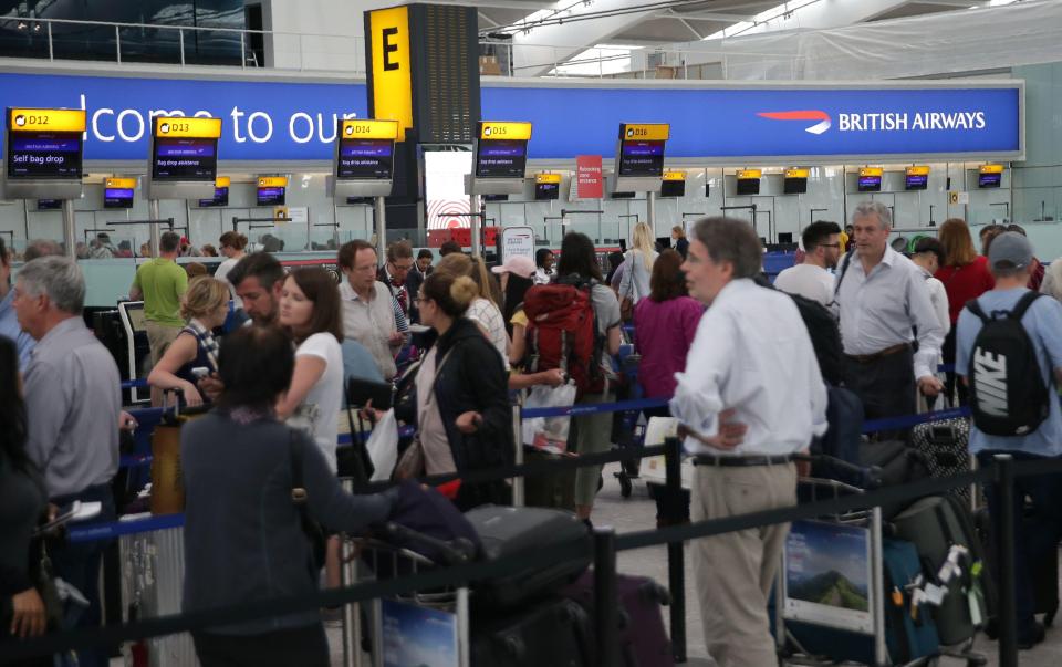  Passengers were left stranded after IT failure led BA to cancel or delay 1,000 flights