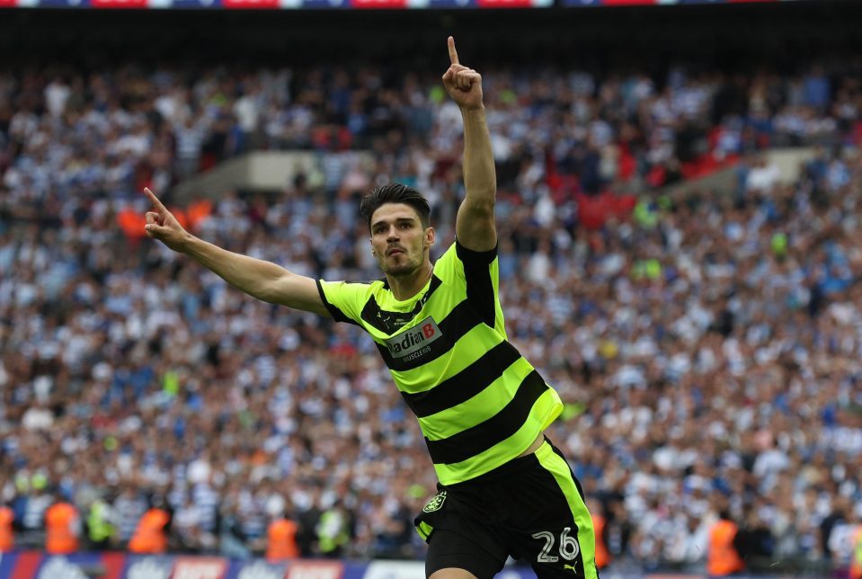  Schindler celebrates his winning penalty against Reading