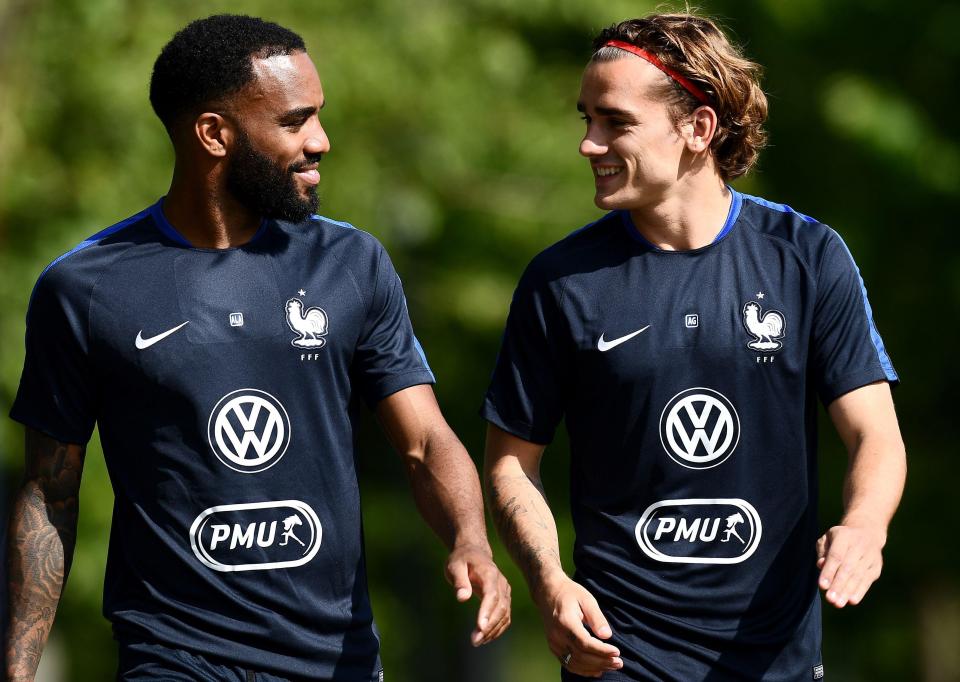  If Atletico Madrid manage to snap up Alexandre Lacazette AND keep Antoine Griezmann, they would be feared in Europe