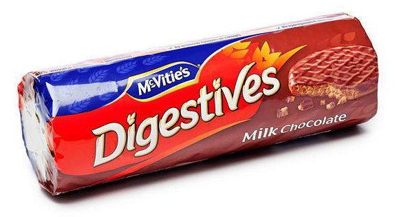  McVitie’s Chocolate Digestives have 4.9g of sugar per biscuit