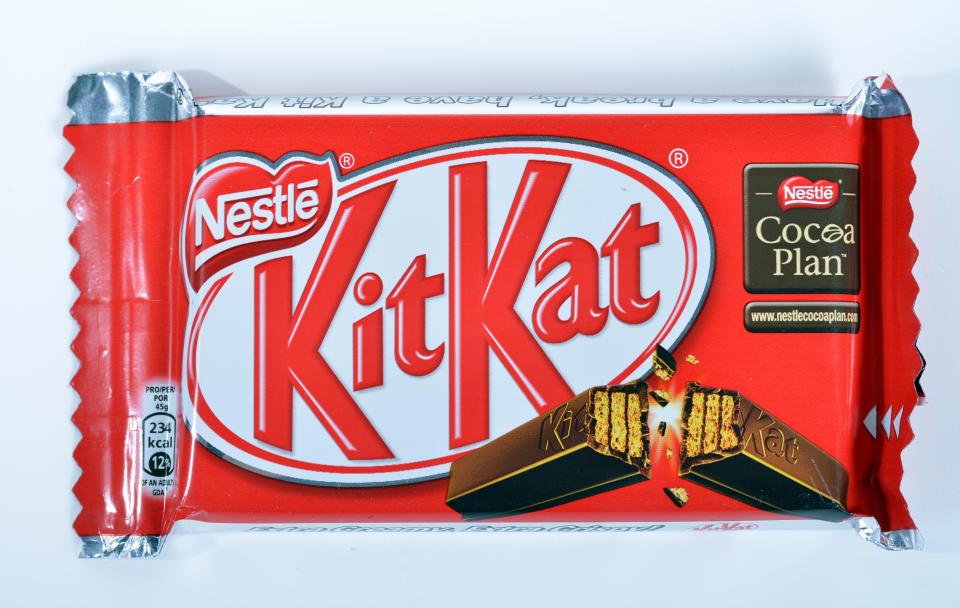  A Nestle two-finger Kit Kat hits a staggering 10.6g of sugar, which is more than two teaspoons