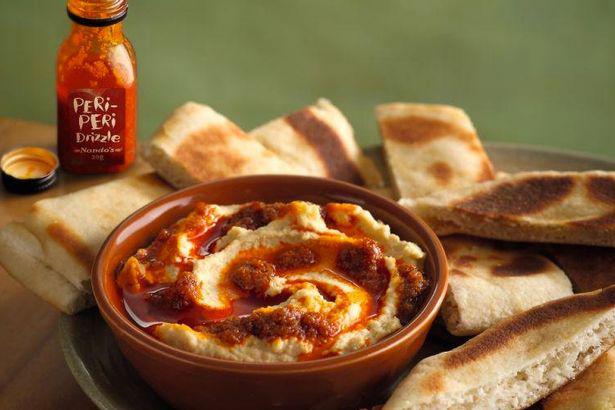 Shockingly this Nando's starter contains more calories than three portions of McDonald's chicken nuggets