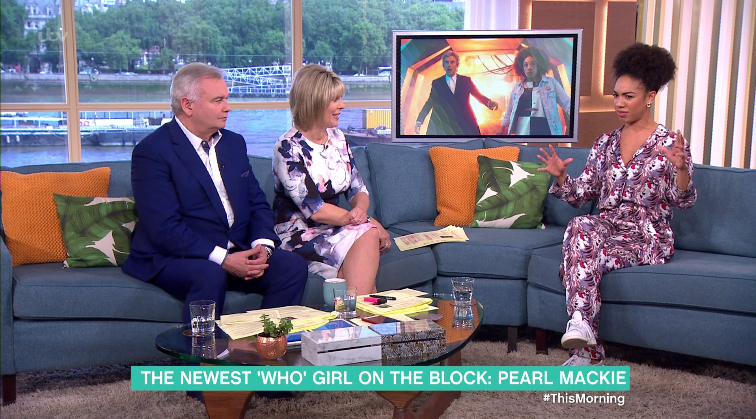  The actress was speaking on This Morning when she hinted what fans could see to hosts Eamonn Holmes and Ruth Langsford