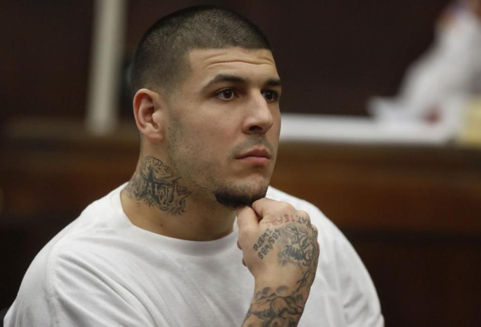 Aaron Hernandez died of suspected suicide in custody last month