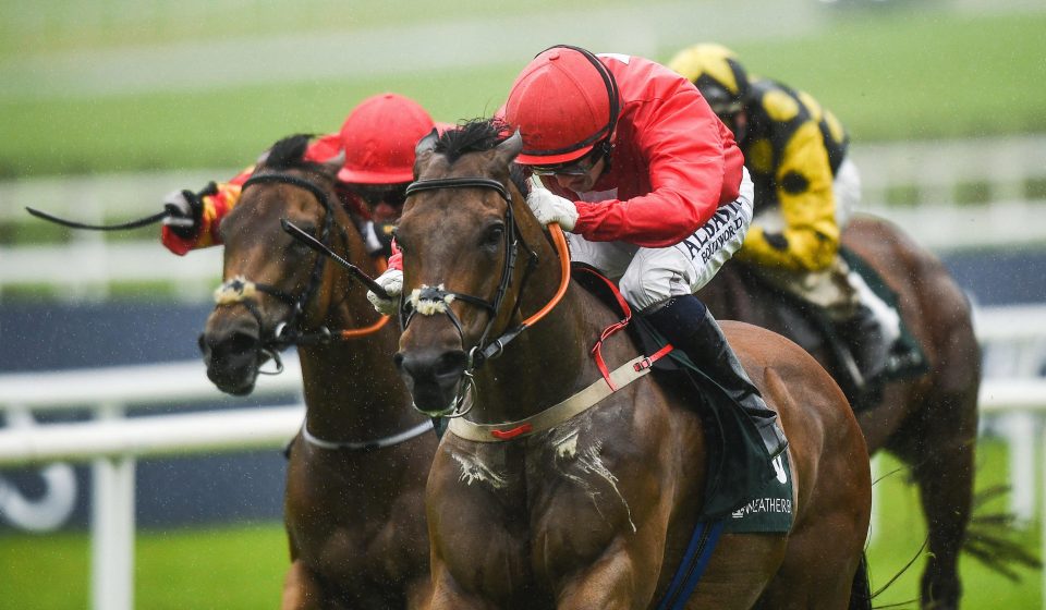  Gordon Lord Byron rolled back the years to win at the Curragh