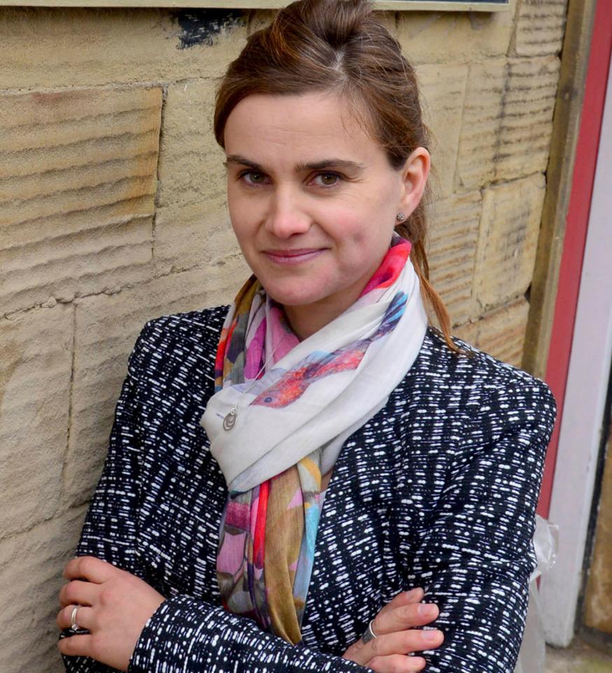  MP Jo Cox was murdered in the street by a right-wing extremist