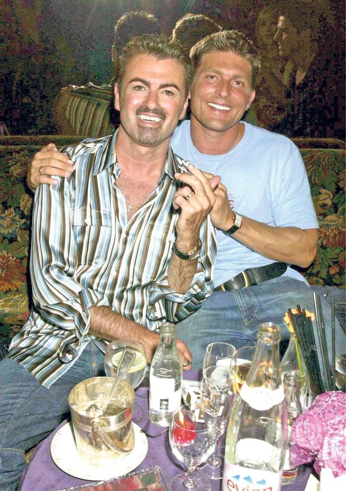  Kenny dated the Wham! star from 1996 until 2011 and calls him the 'love of my life'