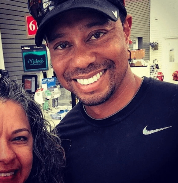  Tiger Woods has been seen for the first time since his fourth back surgery