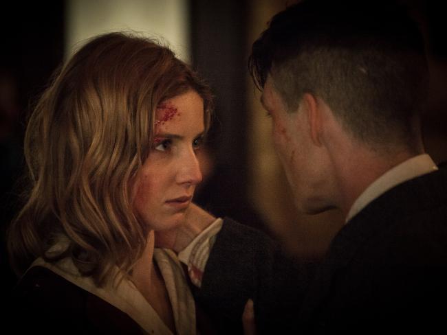  Grace, played by Annabelle, with lover Thomas, played by Cillian, in the show