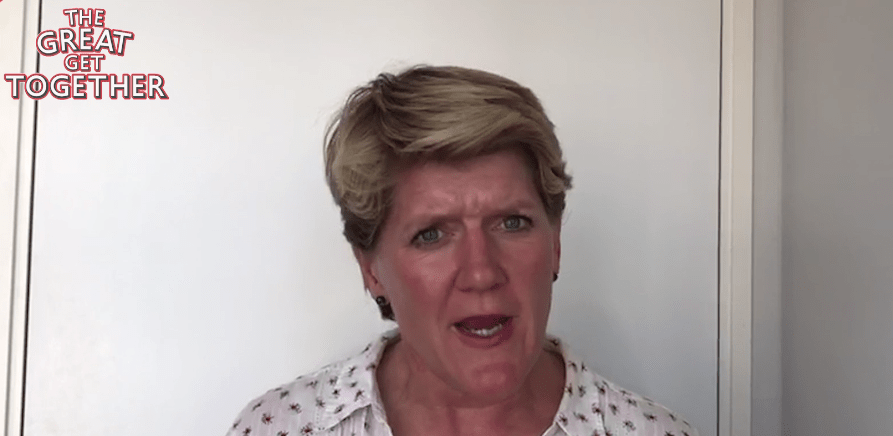  Presenter and writer Clare Balding described British people as 'stoical and brave'