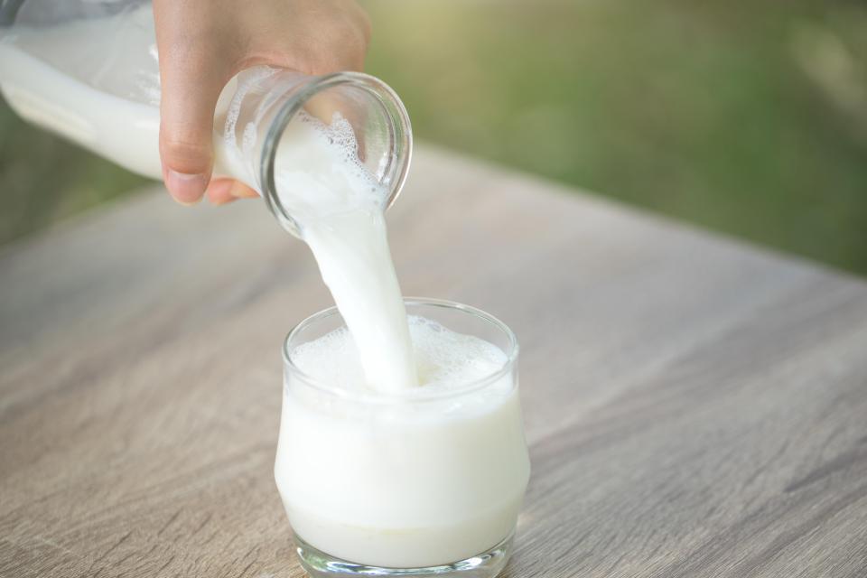 Dairy also contains tryptophan - a glass of milk an hour before bed can make your sleep more restful