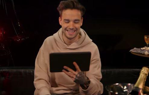  Liam read out tweets sent to him by fans - and took some notes to take home to Cheryl