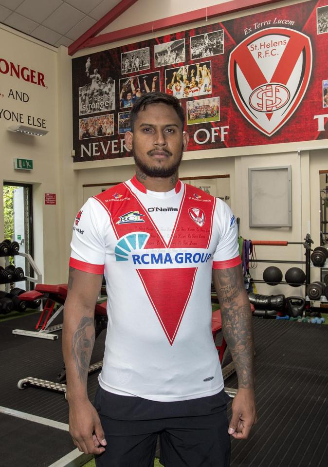  Ben Barba is ready to go at St Helens