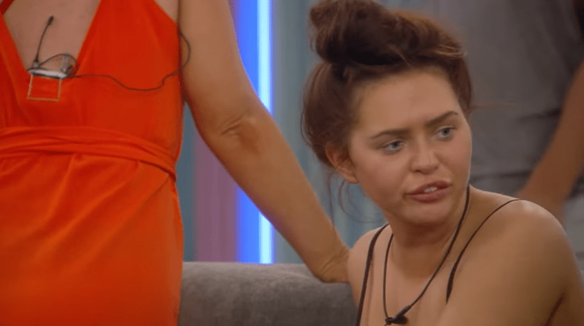  Chanelle confesses to Big Brother that she has been breaking eggs in revenge for being nominated for eviction