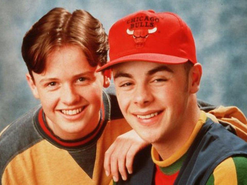  Ant with Dec during their Byker Grove years