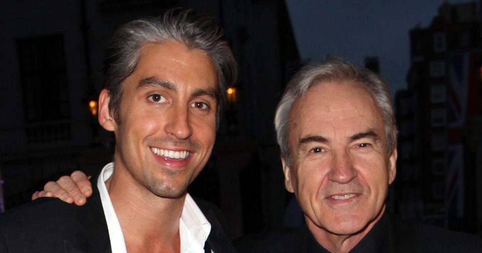  Larry is the dad of TV presenter George Lamb