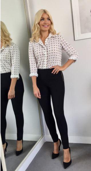  Holly Willoughby got lots of compliments about her skinny jeans style on This Morning