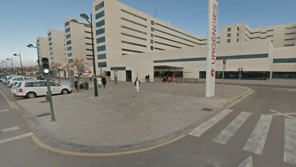  The La Fe hospital in Valencia where the boy underwent a four-hour operation