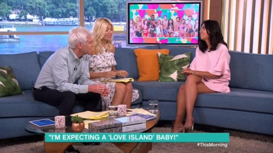  Holly made the admission during a chat with last year's Love Island winner Cara