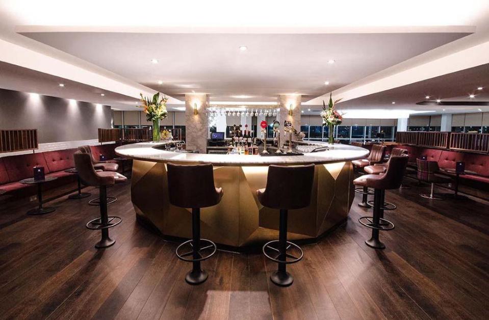  No1 Lounge facilities at London Gatwick’s North Terminal, which cost £30 per visit per adult 