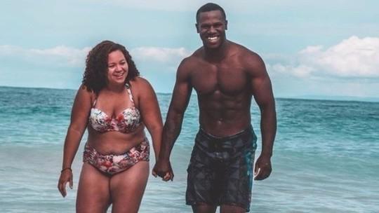  The viral image was posted by mother-of-two Jazzy with a message of love for her husband, Keenan, and how he inspired her