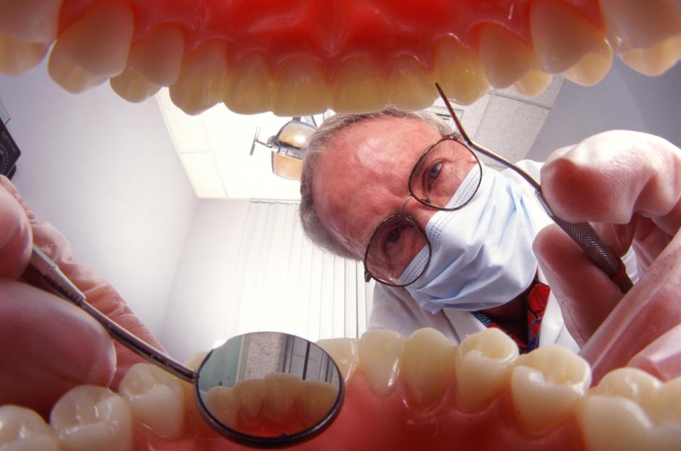  If you want to avoid a trip to the dentist, make sure you brush BEFORE eating and don't rinse your mouth out afterwards