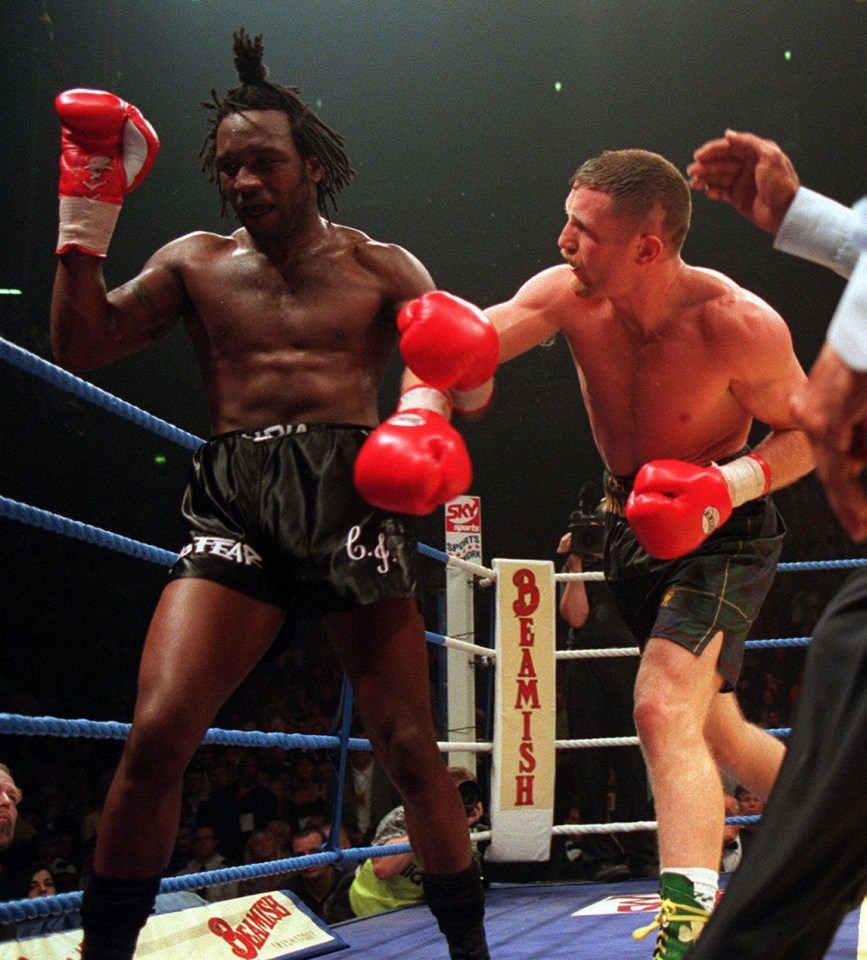 Benn was forced into retirement by Collins after fight two