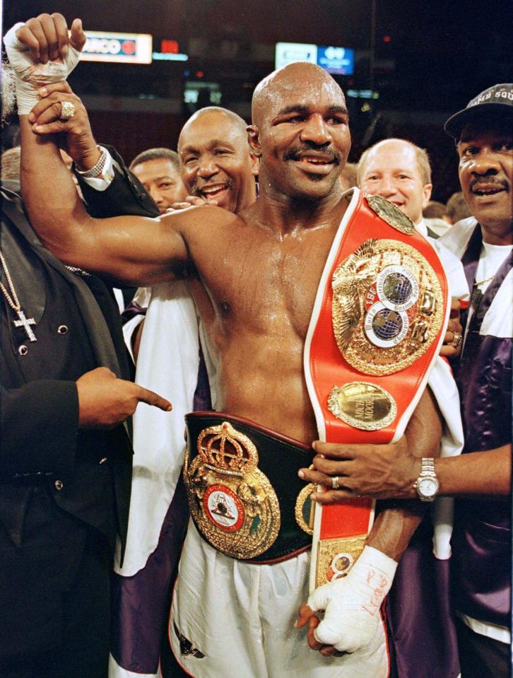  Evander Holyfield is undoubtedly one of the legends of boxing and a two-weight world champ