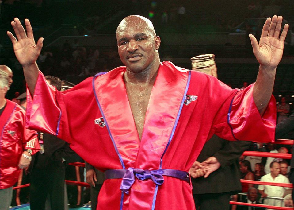  Holyfield finished with 44 wins and 10 losses from a fine professional career