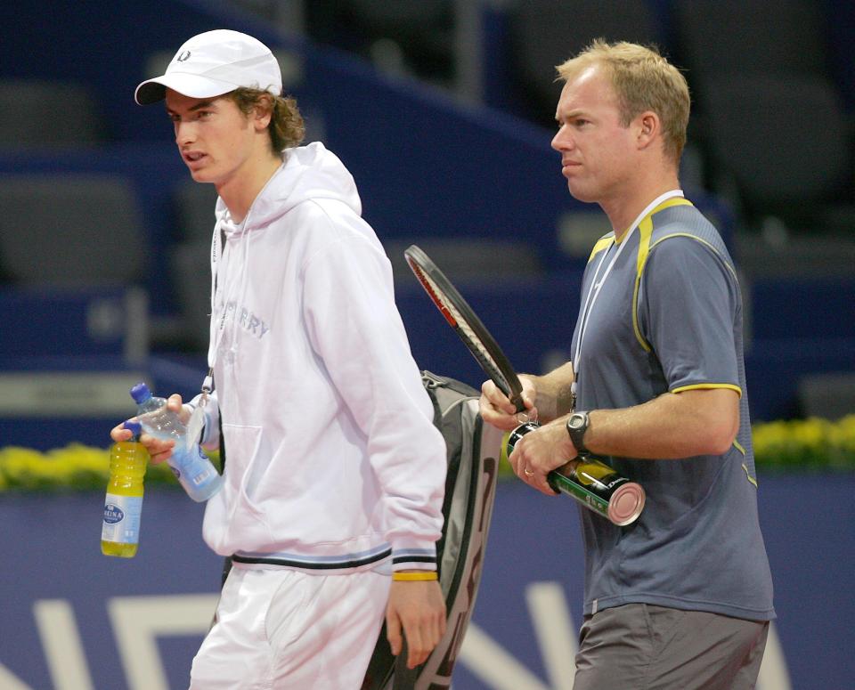  Petchey was Andy Murray's coach a decade ago