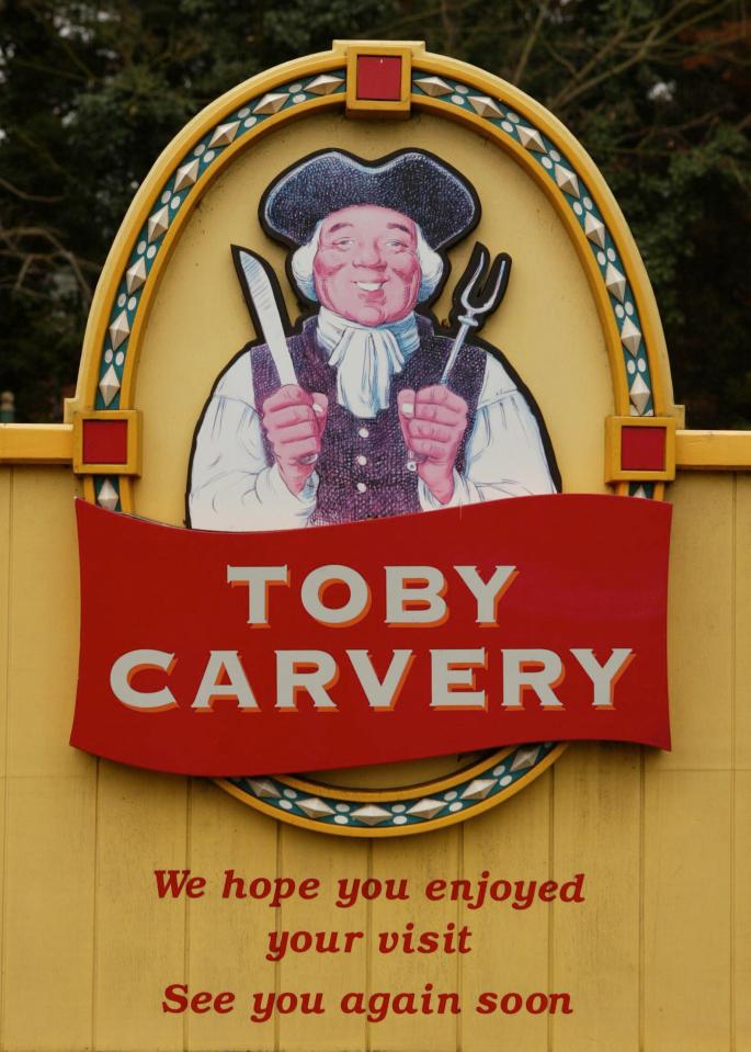  Free meals for members of the Armed Forces at Toby Carvery restaurants today