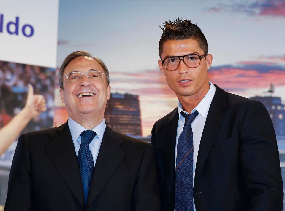  Florentino Perez will drive a hard bargain over a fee for Ronaldo